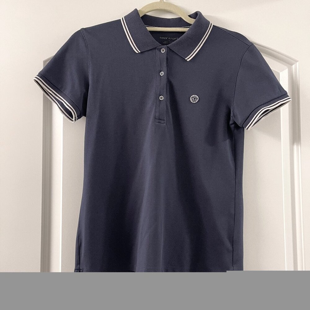 Tory Burch Tory Sport Performance Pique Polo